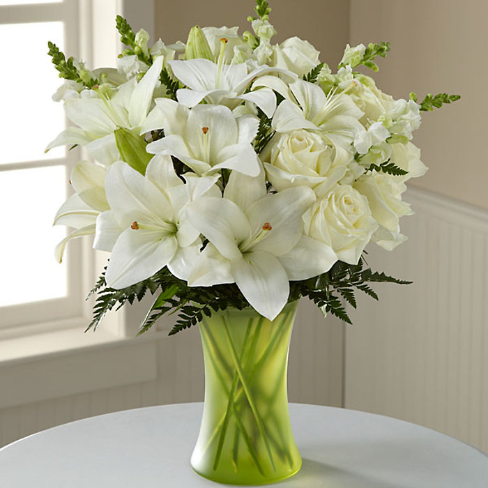 Comfort Bouquet in All White