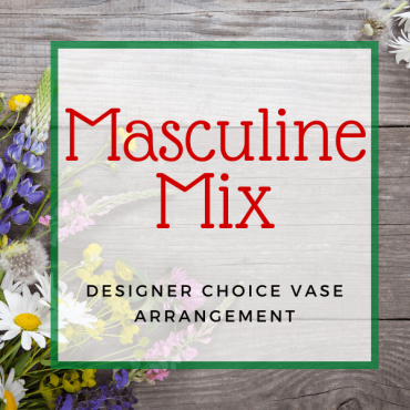 Masculine Vase Arrangement